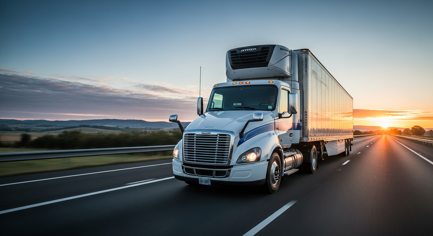 PSL refrigerated reefer truck
